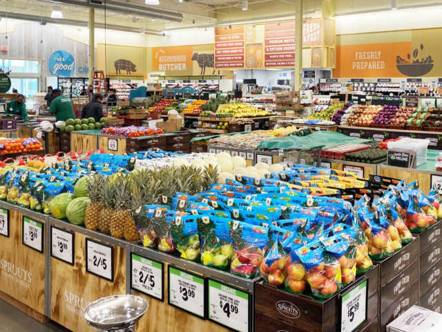 Sprouts Store Interior