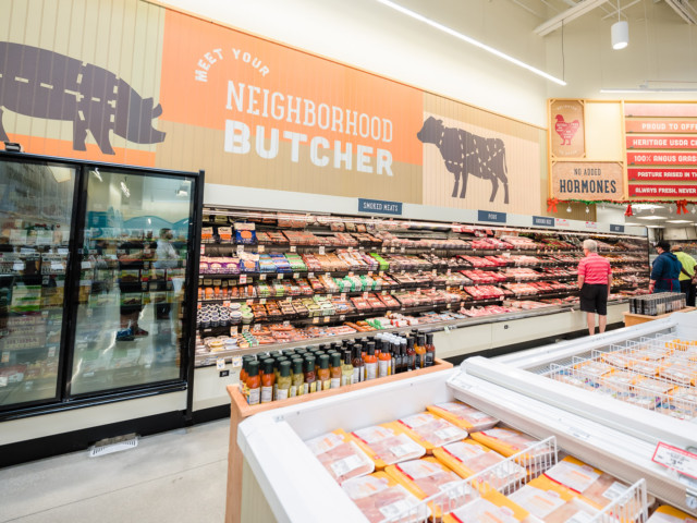 Sprouts butcher shop and fish market